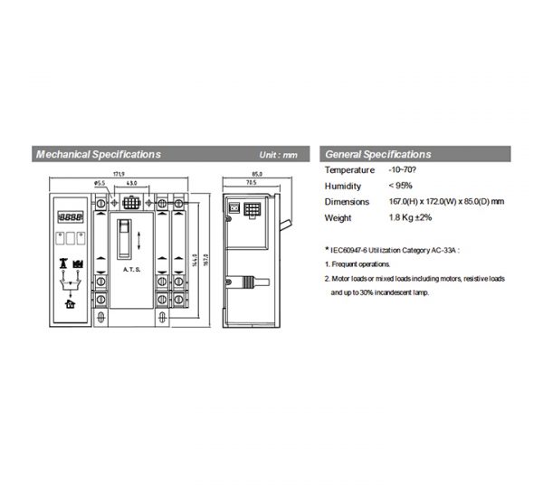 TCS3PC125-22M