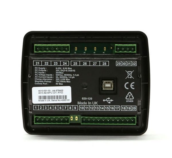 DSE4610 | Módulo de control de arranque automático