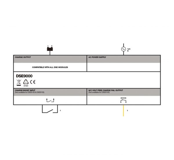 DSE9255 | Cargador de batería compacto de 24 voltios y 5 amperios